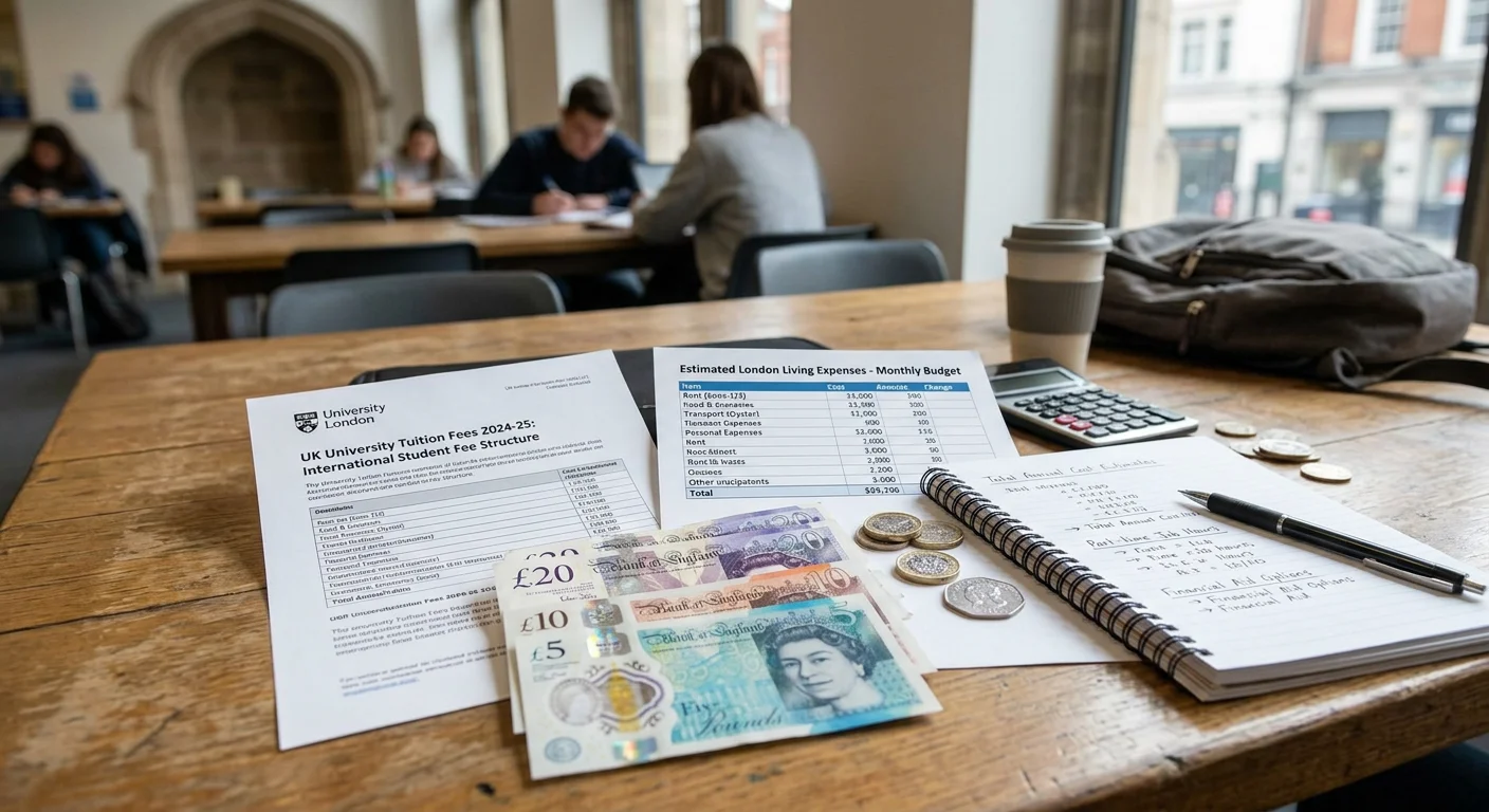 Cuánto cuesta estudiar en Reino Unido: Presupuesto completo 2026