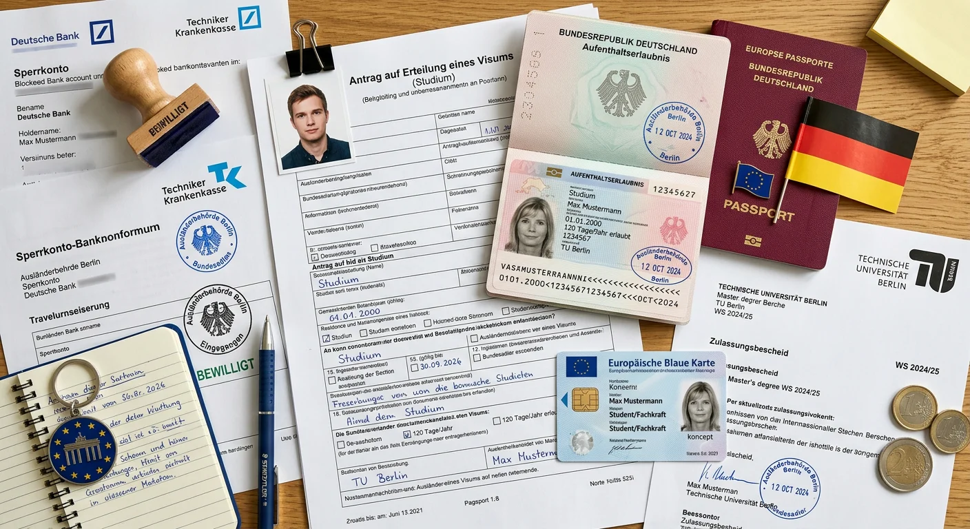 Visa de Estudiante para Alemania: Guía Completa 2026