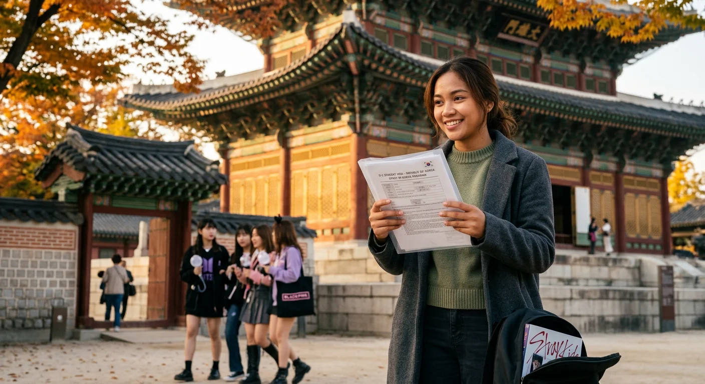 Visa de estudiante para Corea del Sur 2026: Guía paso a paso
