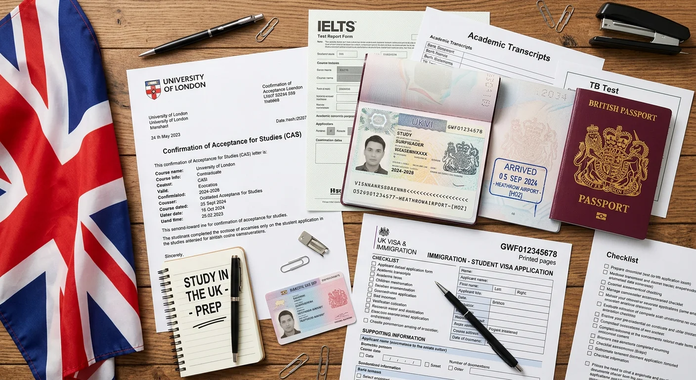 Visa de estudiante Reino Unido (Student Route): Guía paso a paso 2026